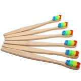 Colorful Bamboo Toothbrush