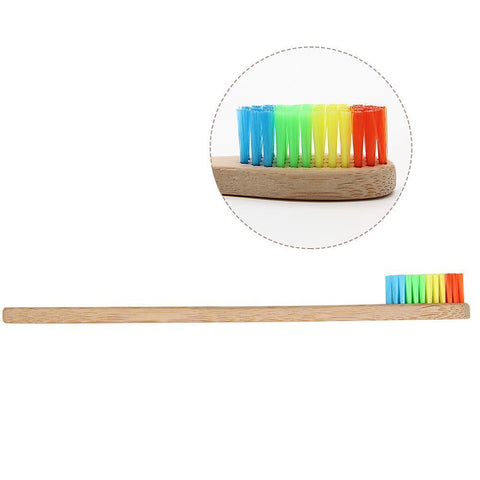 Colorful Bamboo Toothbrush