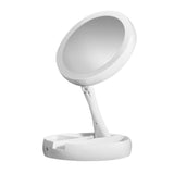 LED Foldaway Vanity Mirror